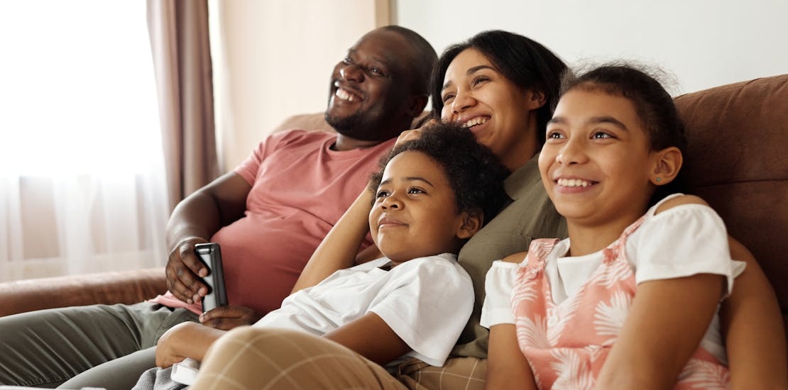 a happy healed family